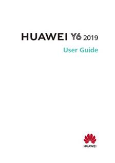 Huawei Y6 2019 manual. Camera Instructions.